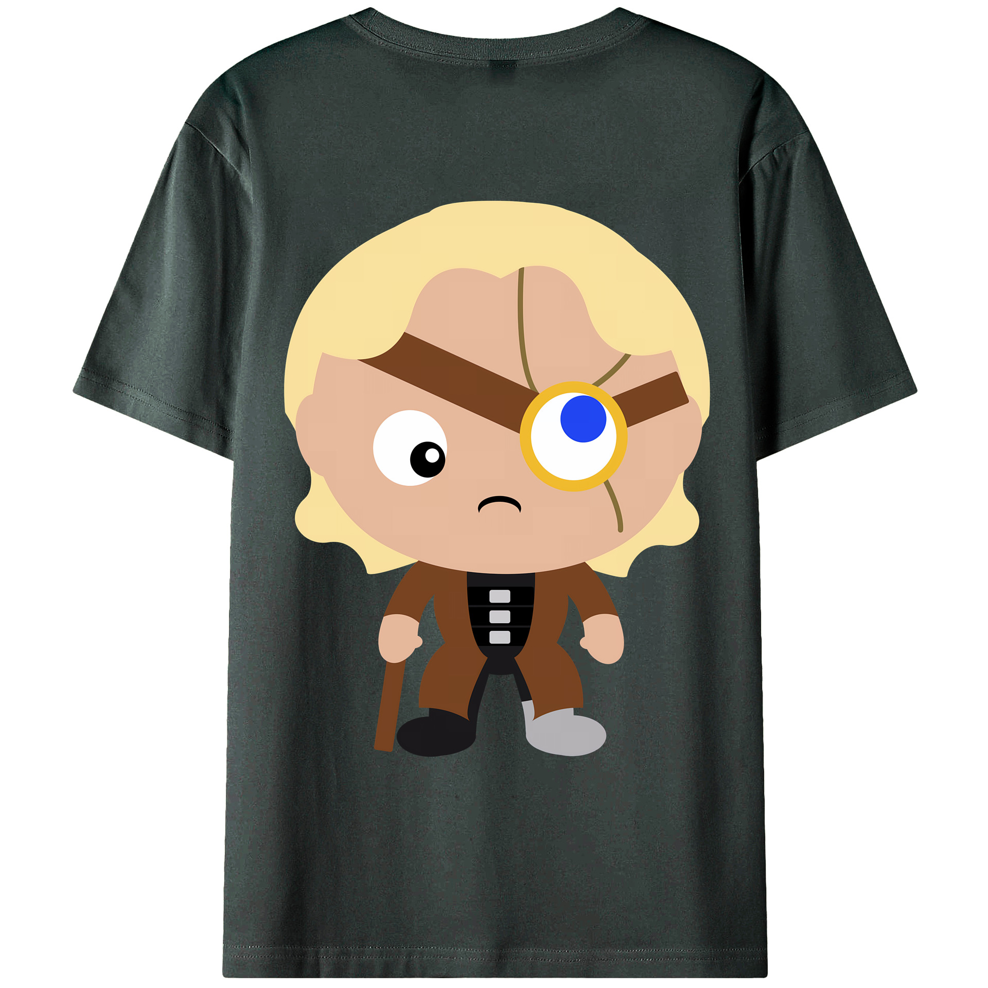 （画像用） Harry Potter ハリー・ポッターシリーズ 綿100％ メンズ半袖Tシャツ（バックプリント） 通気性